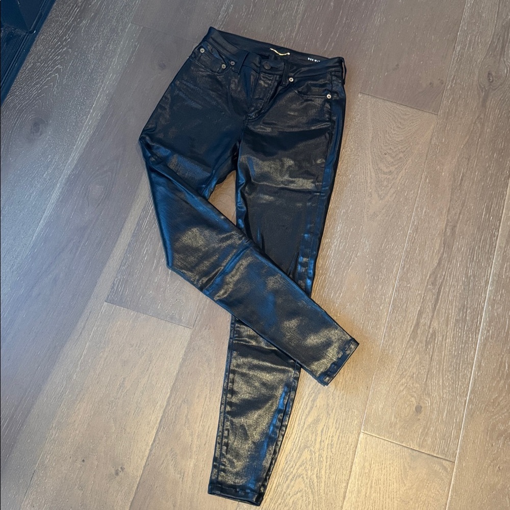 Yves Saint Laurent Black coated Jeans D05 W/SK -MW sz28